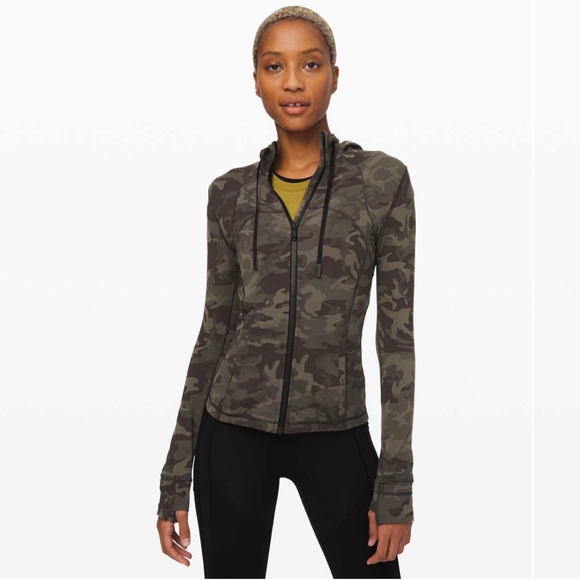 Coats | Lululemon Camo Jacket | Poshmark